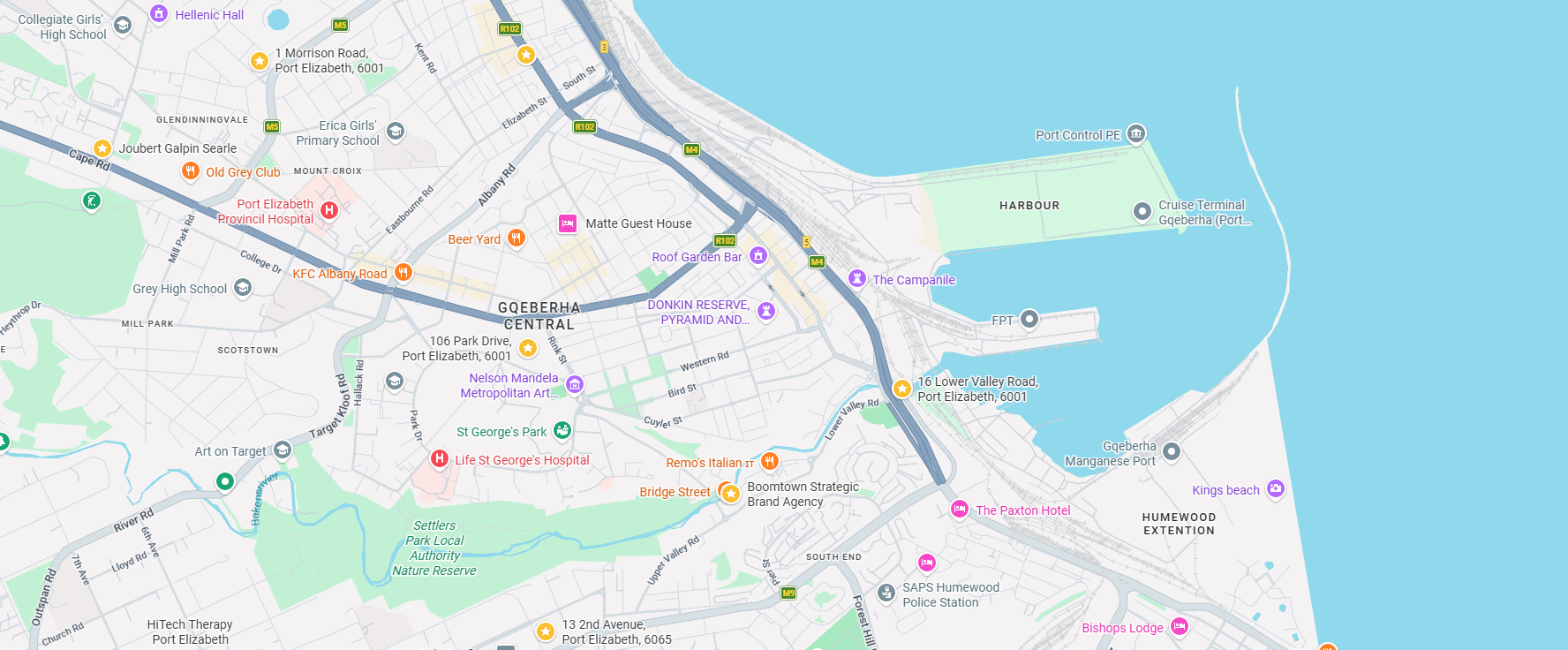 Nascivax service area map